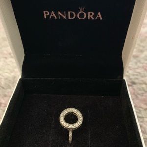 Sterling Silver Pandora Circle Ring